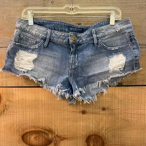Guess Light Wash Denim Shorts